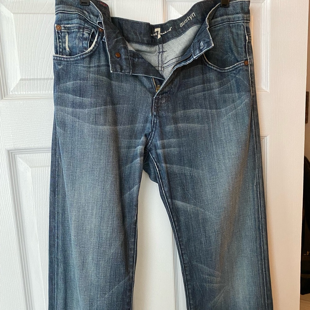 7 For all mankind men’s jeans 33 waist/32 inseam